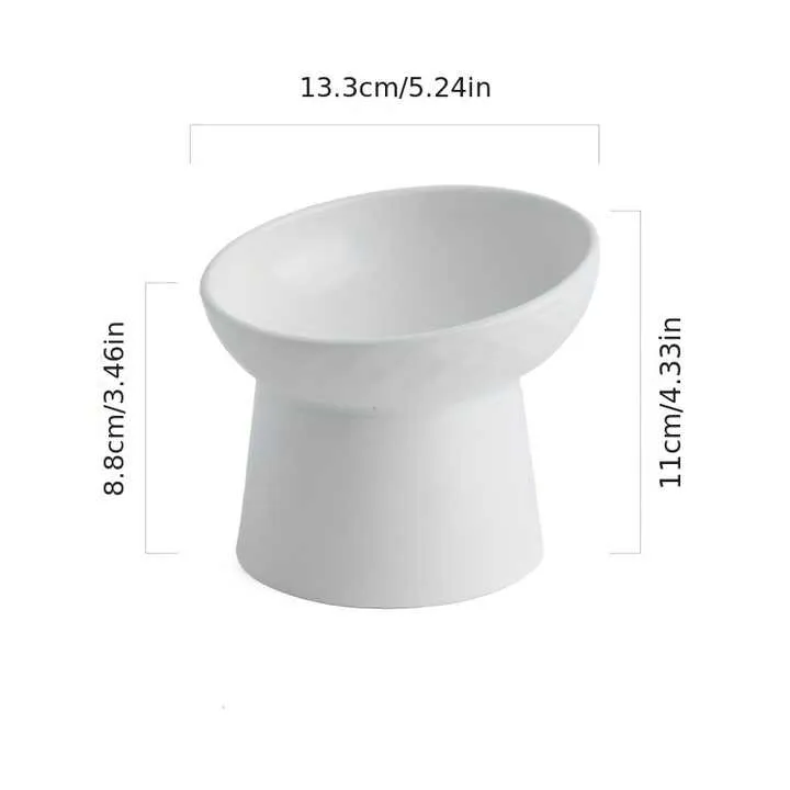 تصميم مريح من السيراميك بزاوية داعمة للرقبة . Ergonomic ceramic design with neck support angle and