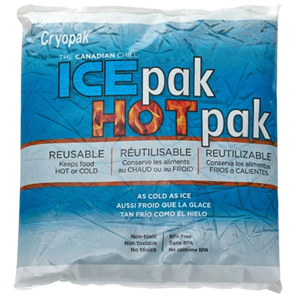 12 Pc Reusable Ice Bags Hot Packs Lunchbox Cooler Warm Food Cold Relief Swelling