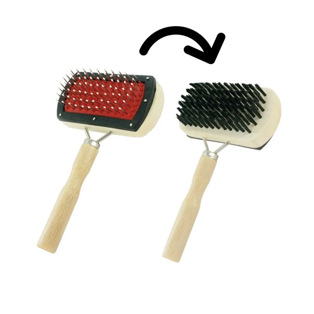 3PC Pet Brush Set Groom Tangled Hair Shampoo Dogs Cats All Type Wet Dry Shedding