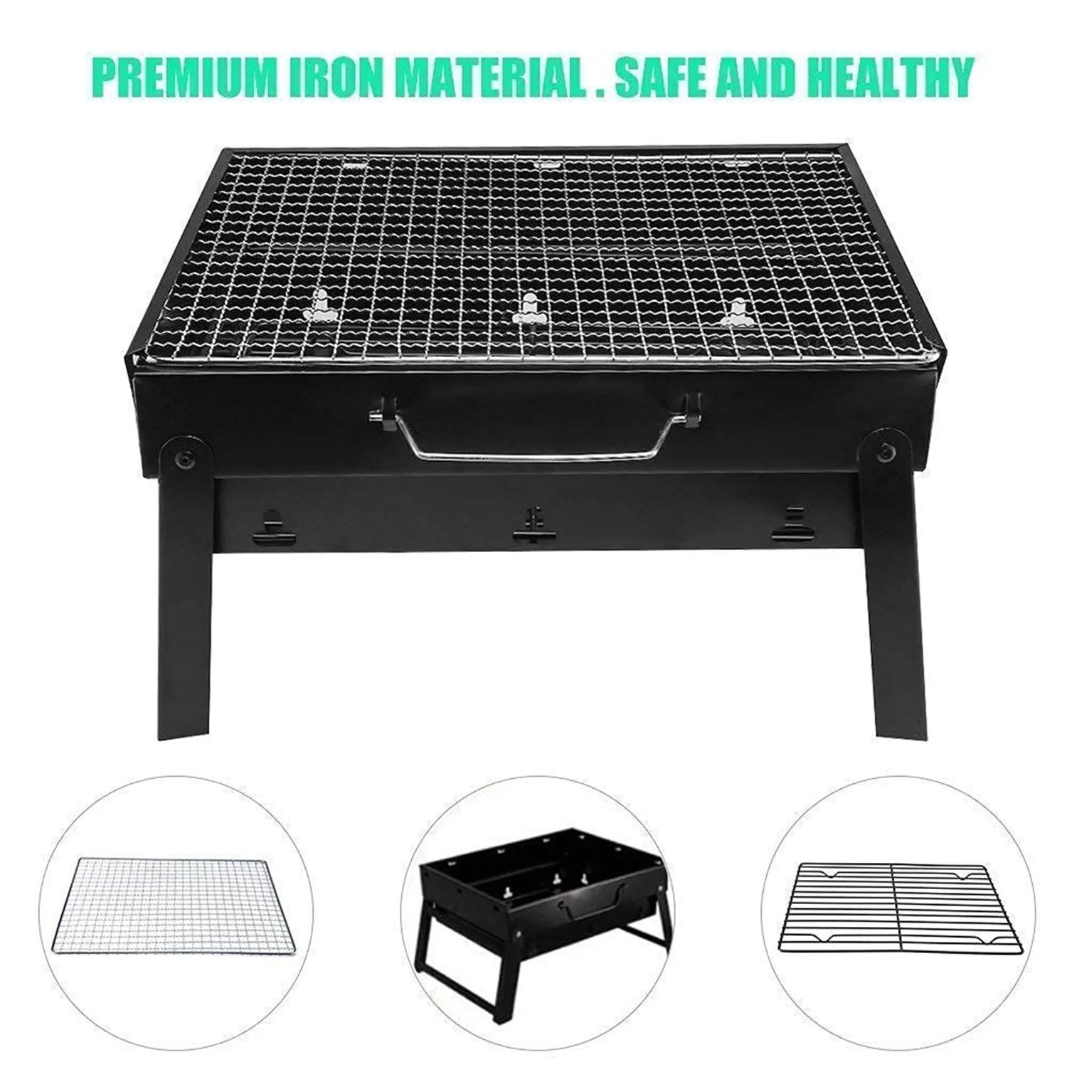 A Barbecue Grill used for making barbecue of types of food stuffs like vegetables, chicken meat etc.