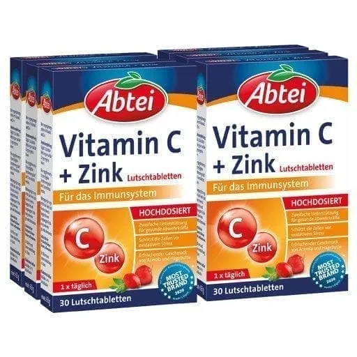 ABBEI Vitamin C plus Zinc Lozenges Big Pack