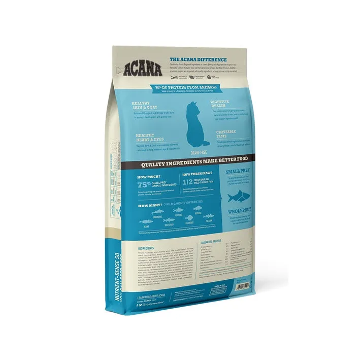 Acana Bountiful Catch Cat 4.5kg Dry Premium Food, All Natural Biologically-Approriate