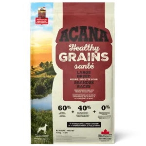 ACANA Healthy Grains Large Breed Recipe Dry Dog Food, 10.2kg