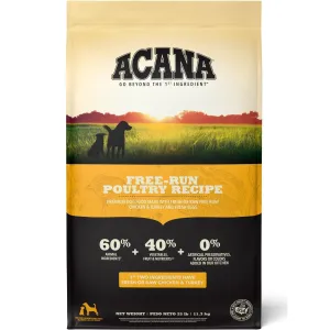 Acana Heritage Free-Run Poultry Dry Dog Food 4.5lb