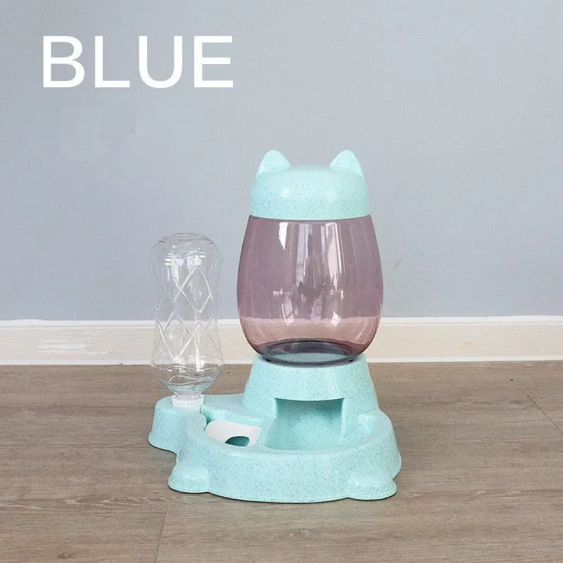 Automatic Pet Food and Water Dispenser