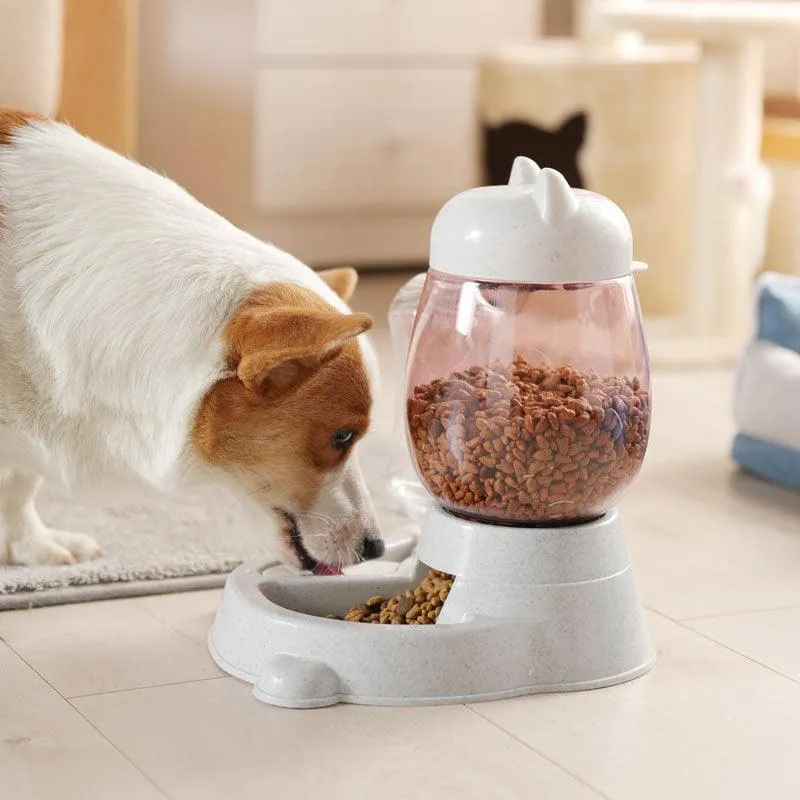 Automatic Pet Food and Water Dispenser