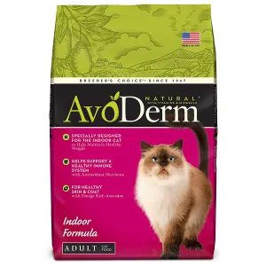 AvoDerm Indoor Chicken Formula Dry Cat Food 11lb