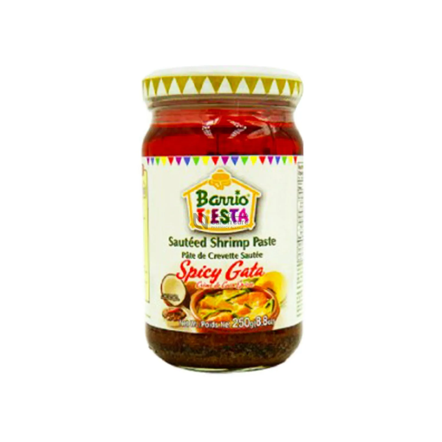 Barrio Fiesta Shrimp Paste Spicy Gata 250g