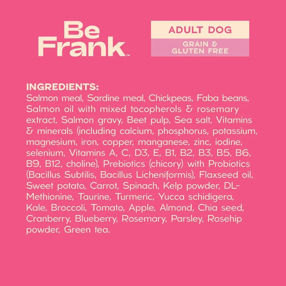 Be Frank Grain Free Salmon & Sardine Dry Dog Food