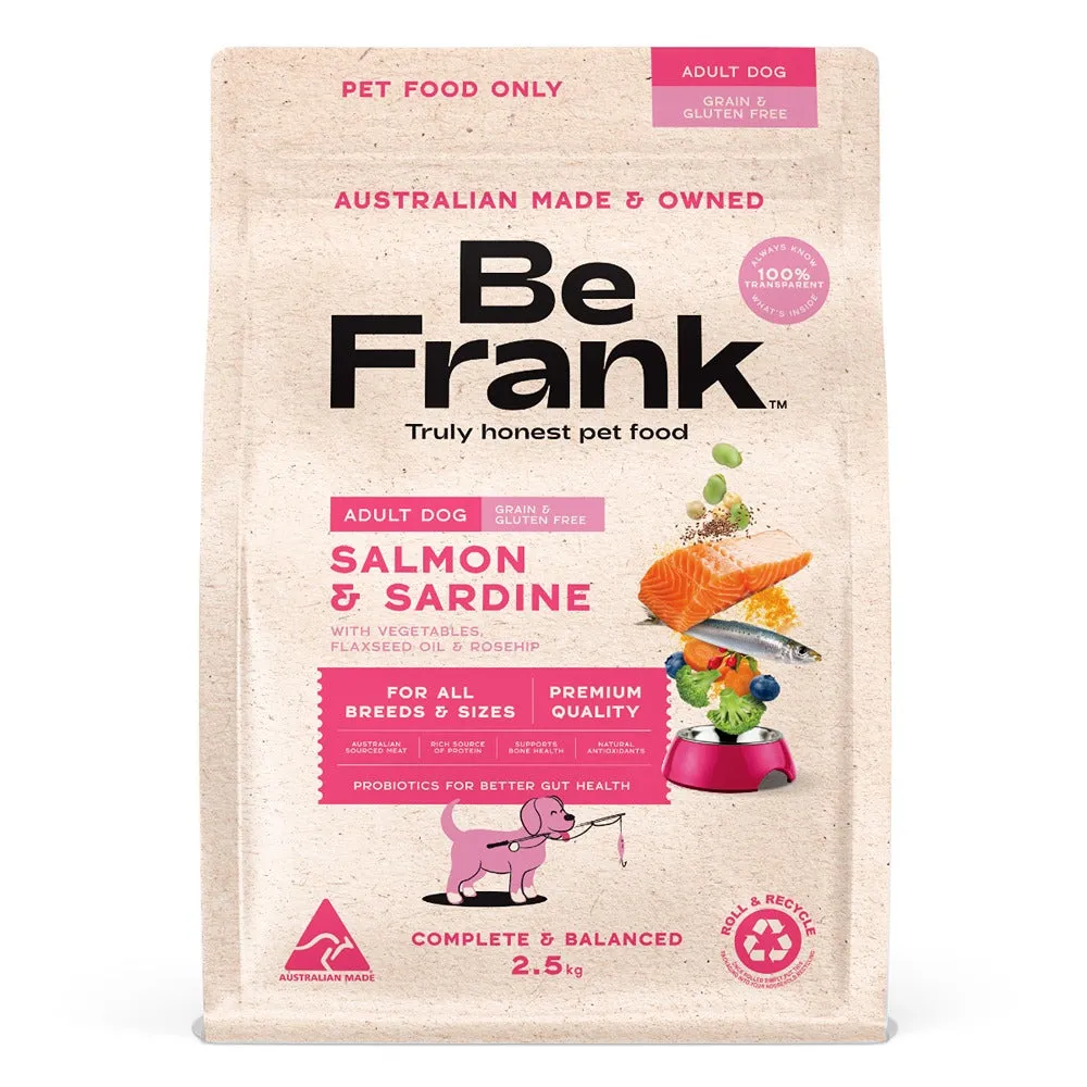 Be Frank Grain Free Salmon & Sardine Dry Dog Food