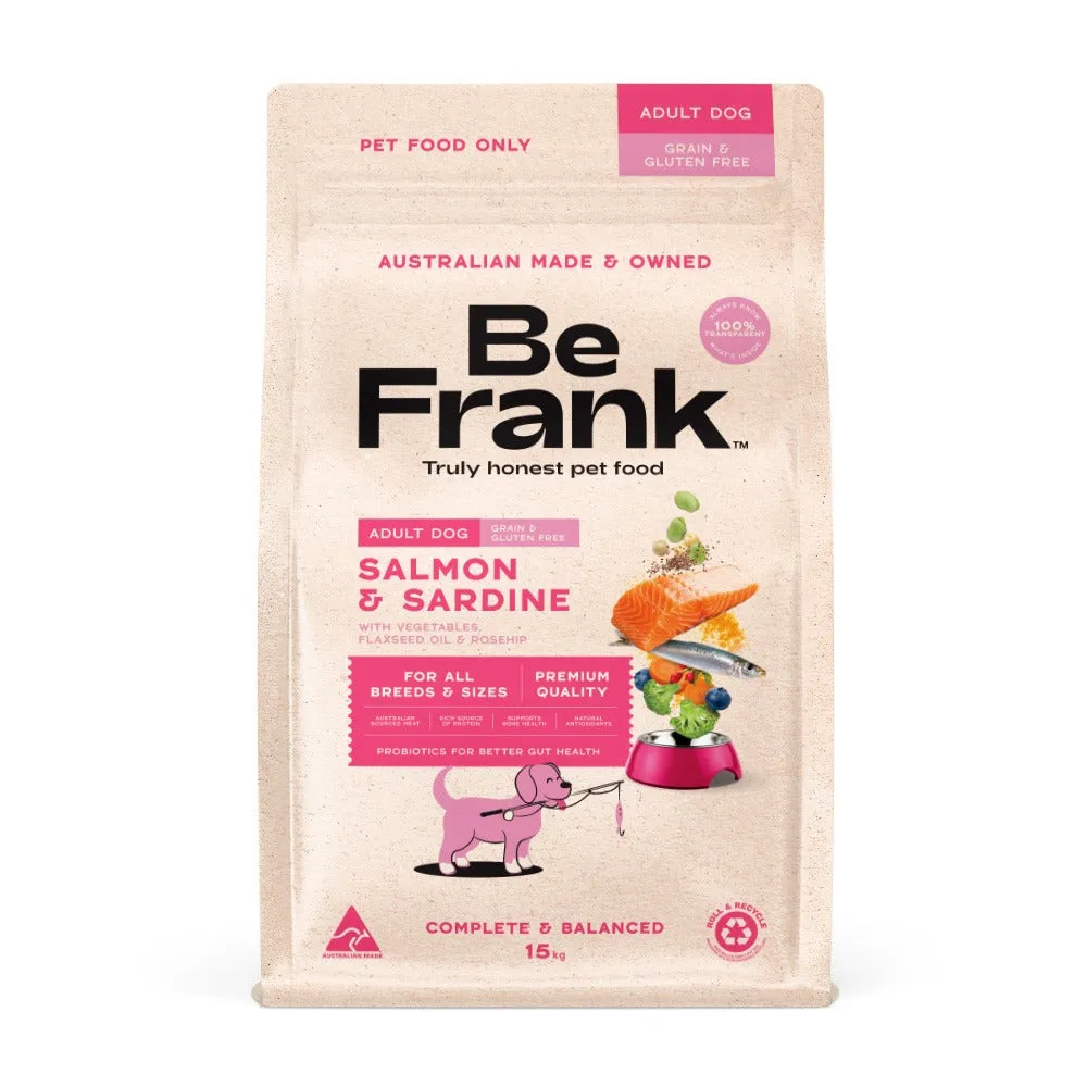Be Frank Grain Free Salmon & Sardine Dry Dog Food