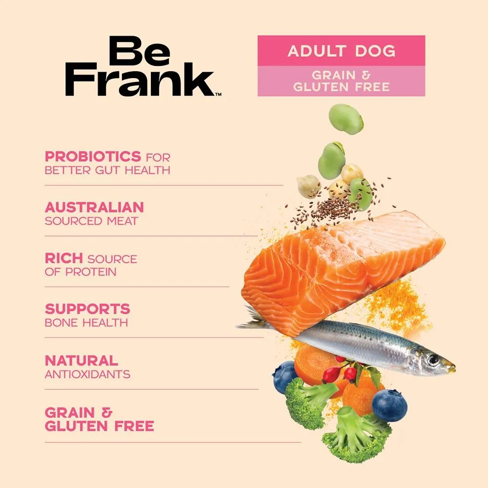 Be Frank Grain Free Salmon & Sardine Dry Dog Food