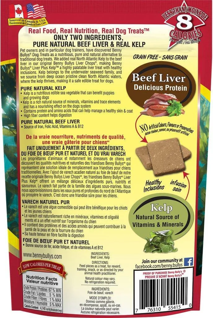 Benny Bullys FD Beef Liver Plus Kelp 58g