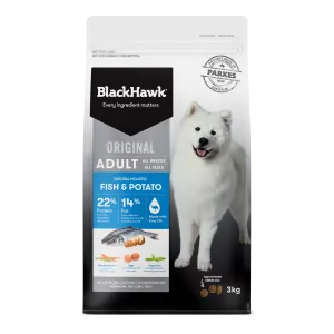 Black Hawk Original Adult Fish and Potato Dry Dog Food