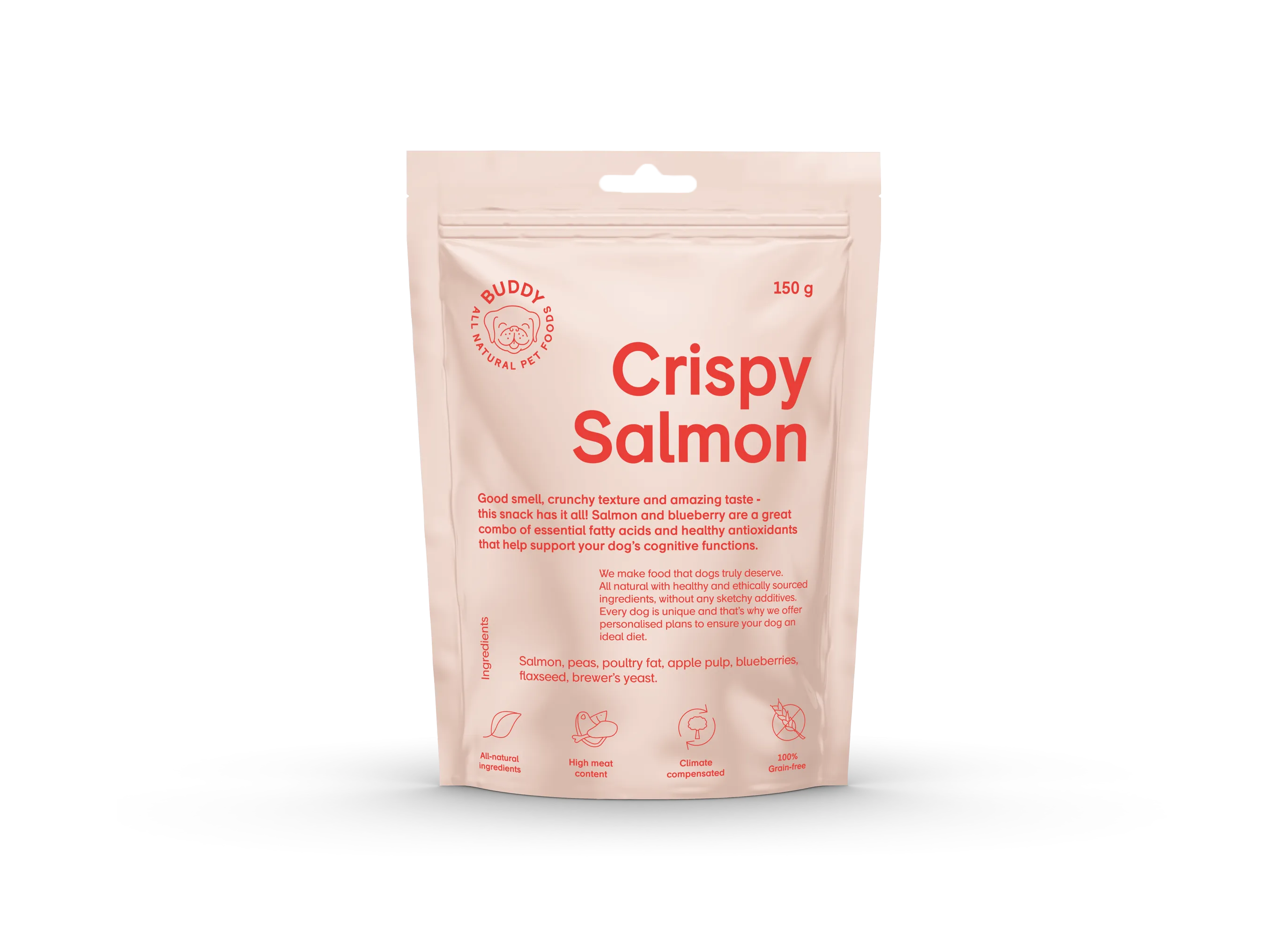 Buddy Crispy Salmon 150g