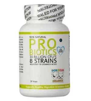Dom & Cleo Probiotics Supplements For Dogs & Cats