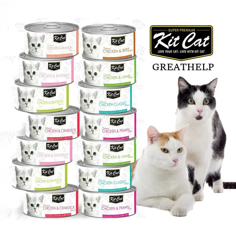 *DONATION TO SHAC* KitCat Ocean Pure/Super Premium Deboned Tuna 80g x 24cans (Assorted)