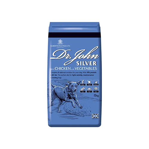 Dr. John Silver Chicken & Vegetable 15kg Dry Dog Food