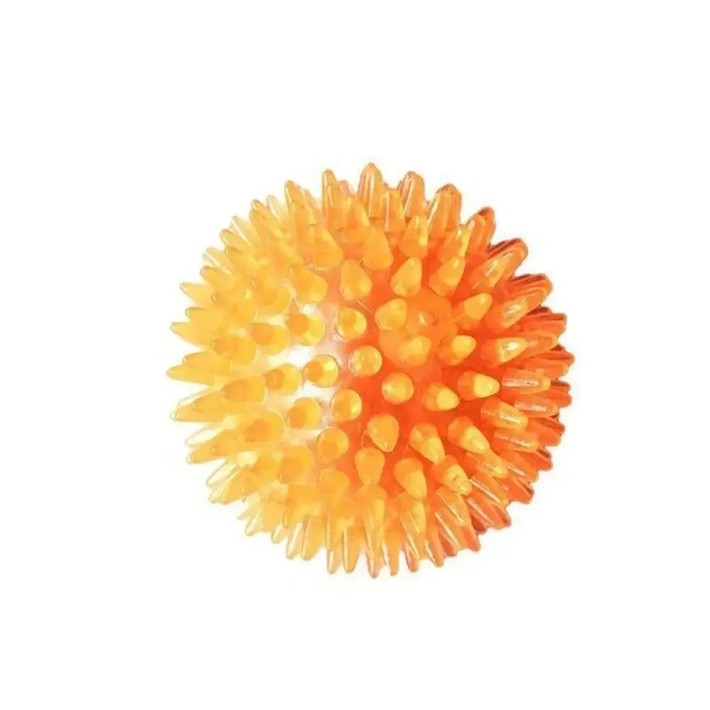 Durable Elastic Teeth Cleaning Squeak Chew Dog Ball Toy for Small, Medium, and Large Dog