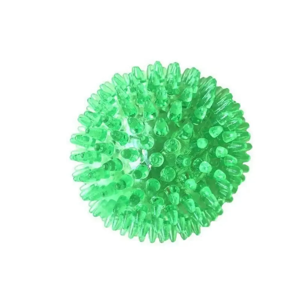 Durable Elastic Teeth Cleaning Squeak Chew Dog Ball Toy for Small, Medium, and Large Dog