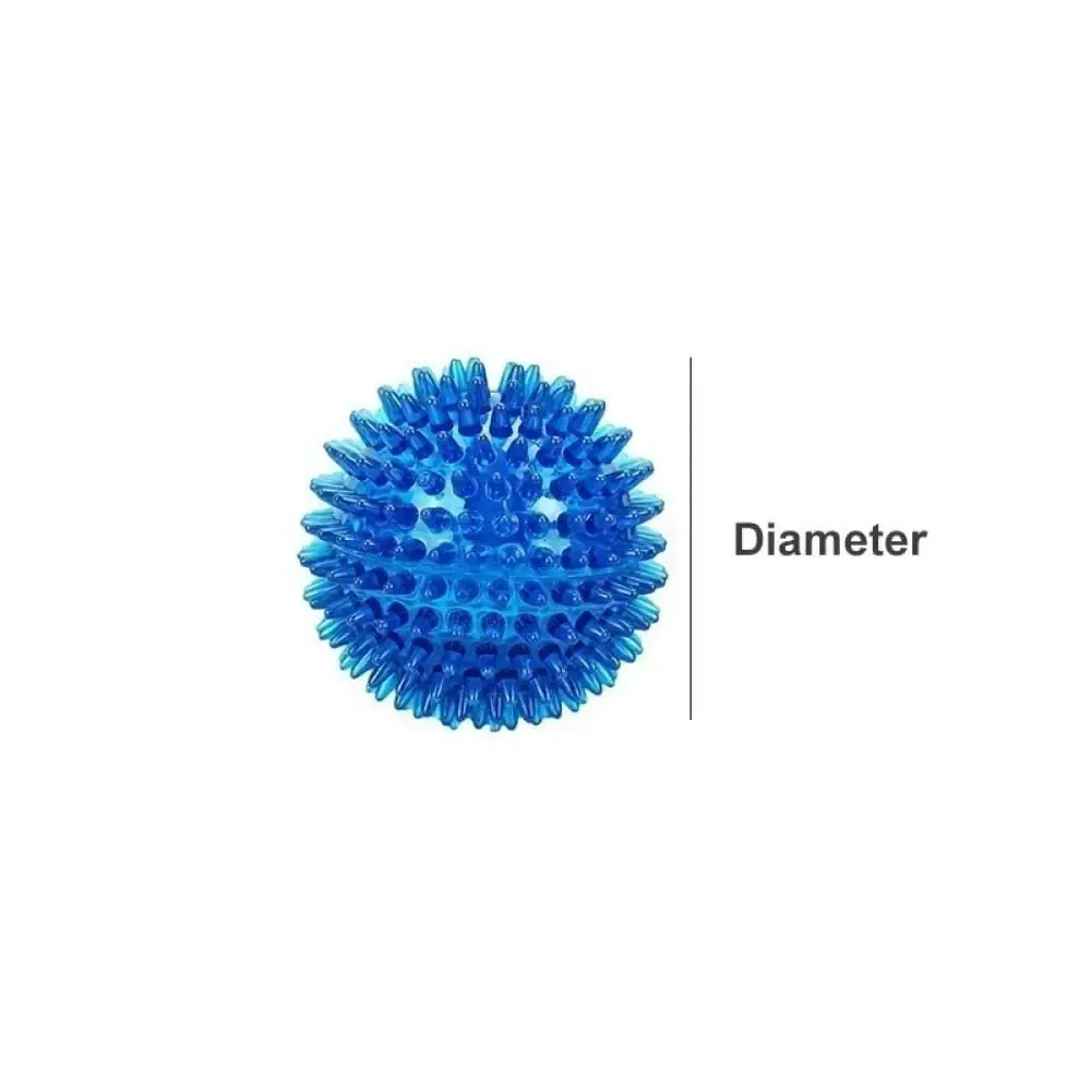 Durable Elastic Teeth Cleaning Squeak Chew Dog Ball Toy for Small, Medium, and Large Dog