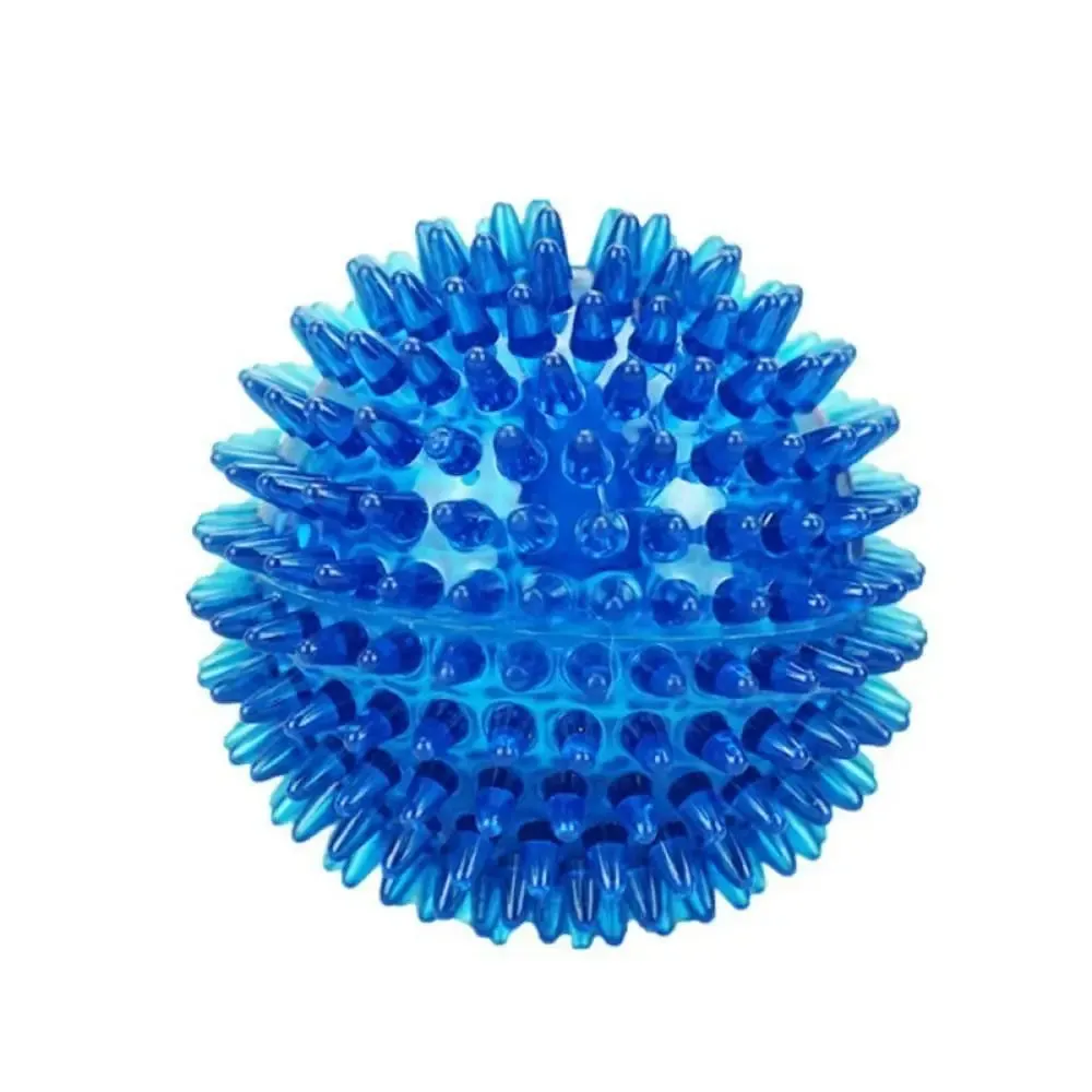 Durable Elastic Teeth Cleaning Squeak Chew Dog Ball Toy for Small, Medium, and Large Dog