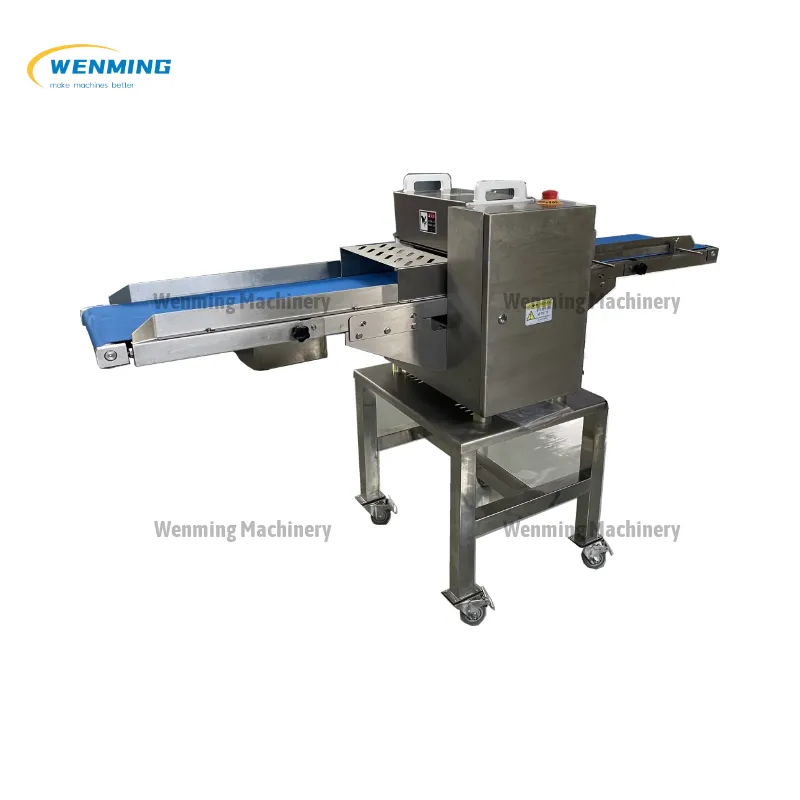 Electric High Capacity Chicken Dicing Machine Chicken Slicer Machine