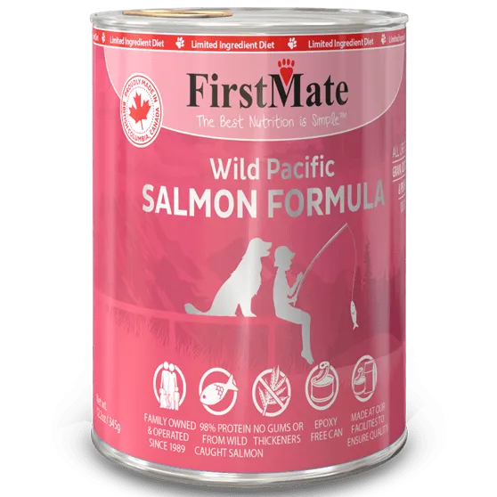 FirstMate Wild Salmon Formula Canned Dog Food
