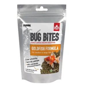 Fluval Bug Bites Slow Sinking Pellets Goldfish Formula, 100g