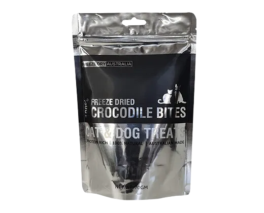 FREEZE DRIED CROCODILE BITES