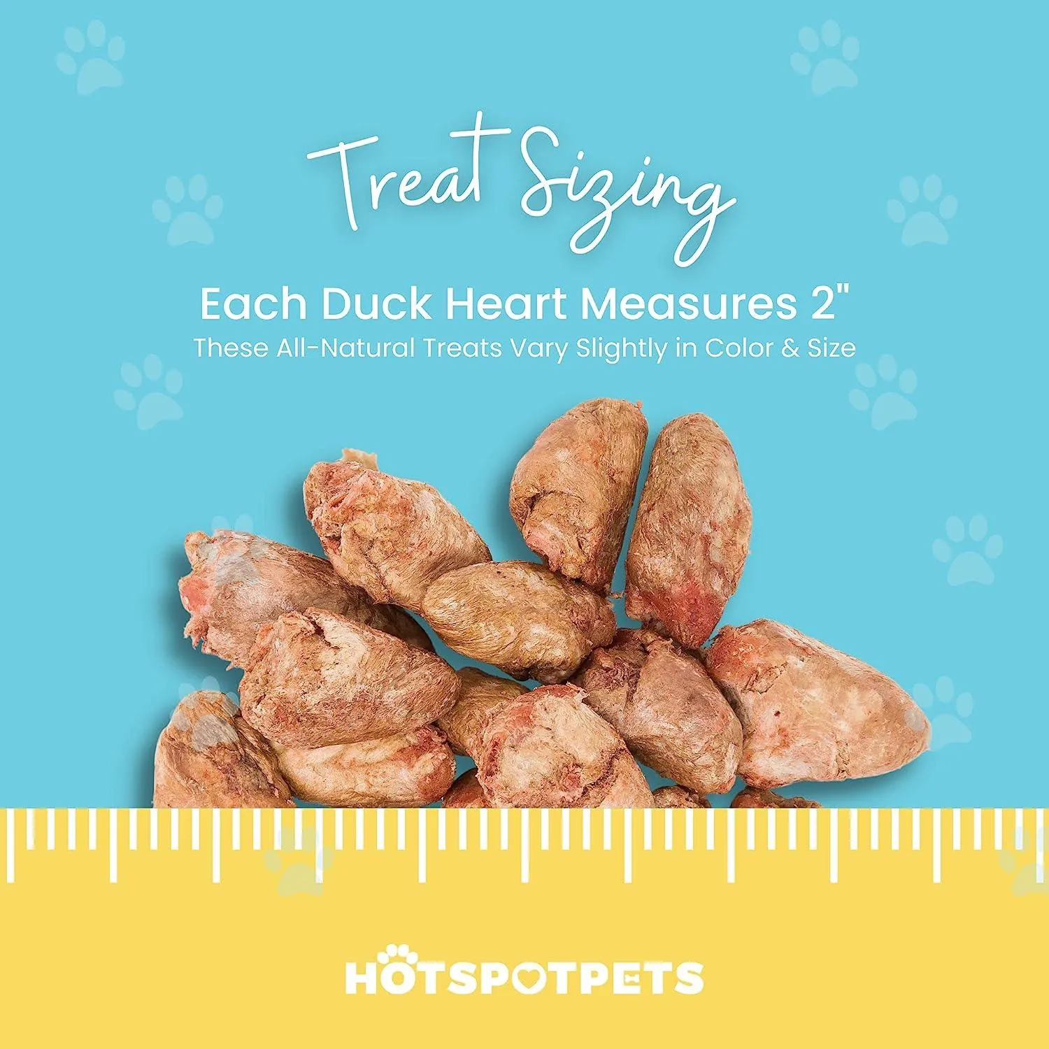 Freeze Dried Duck Hearts for Dogs & Cats