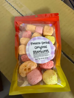Freeze dried starburst large