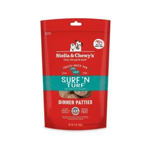 Freeze Dried Surf N Turf Dinner Patties Dog Food