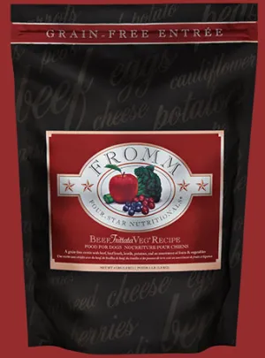 Fromm 4-Star Grain Free Dog Food - Beef Frittata
