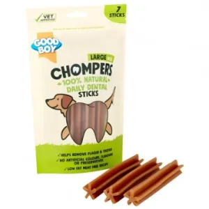 Good Boy Dog Chompers Dental Sticks Large 7 Pack