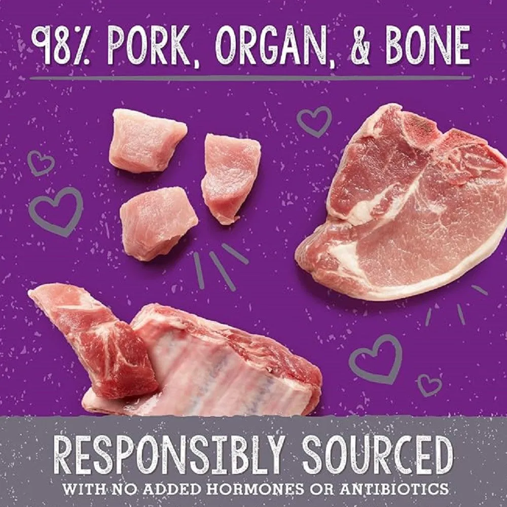 Grain Free Freeze Dried Plate Lickin' Pork Recipe Dinner Morsels Cat Food