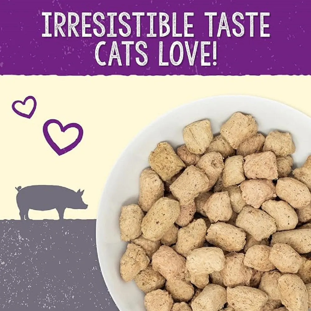 Grain Free Freeze Dried Plate Lickin' Pork Recipe Dinner Morsels Cat Food