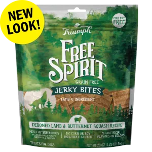 Grain Free Lamb & Butternut Squash Jerky Bites | 20 oz | Triumph