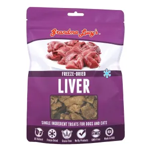 Grandma Lucy's Singles Freeze-Dried Liver Dog & Cat Treats 2.5 oz