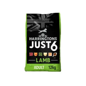 Harringtons Just 6 Adult Dog Lamb 12kg Dry Dog Food