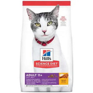 Hill's Science Diet 11  Senior Dry Cat Food