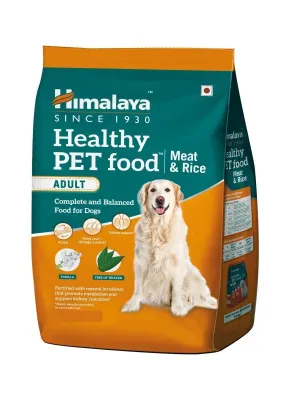Himalaya Healthy Pet Food - Meat & Rice Adult, 10kg