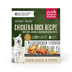 Honest Kitchen Gourmet Grains Chicken & Duck Dog Food 4lb