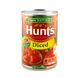 HUNTS CHOICE CUT DICED TOMATOES 411GM*1