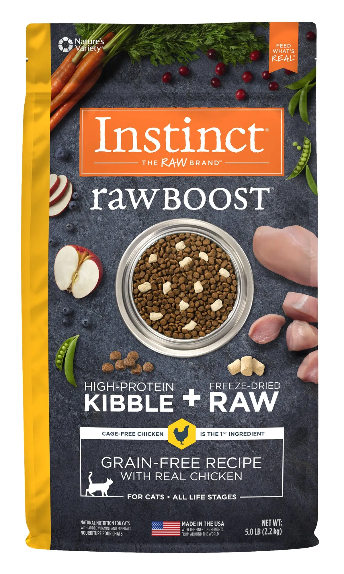 Instinct Raw Boost Cat (Dry) - Chicken