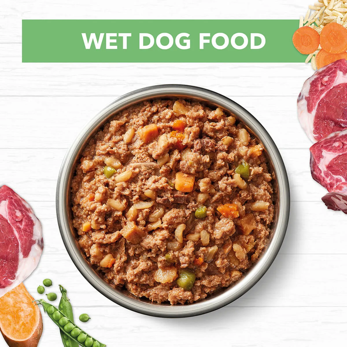 Ivory Coat Holistic Nutrition Wet Puppy Food Lamb & Brown Rice Loaf 400g