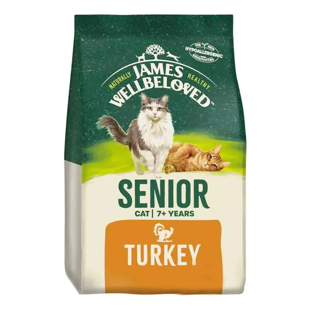 James Wellbeloved Senior Cat with Turkey & Rice