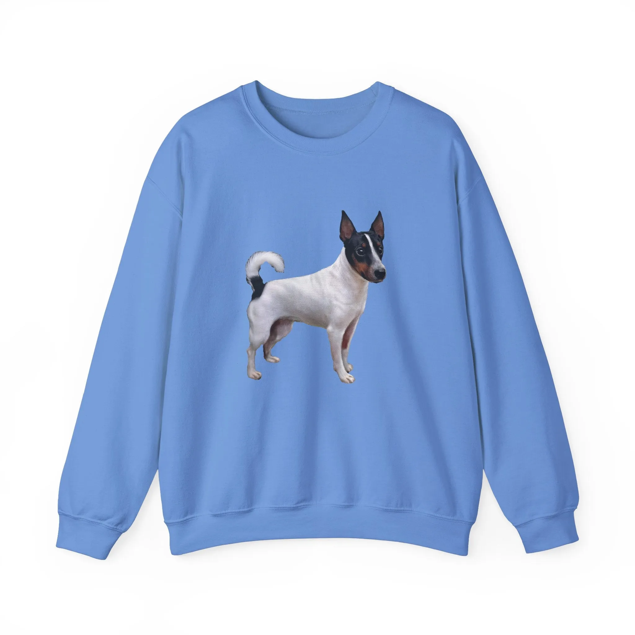 Japanese Terrier Unisex 50/50 Crewneck Sweatshirt