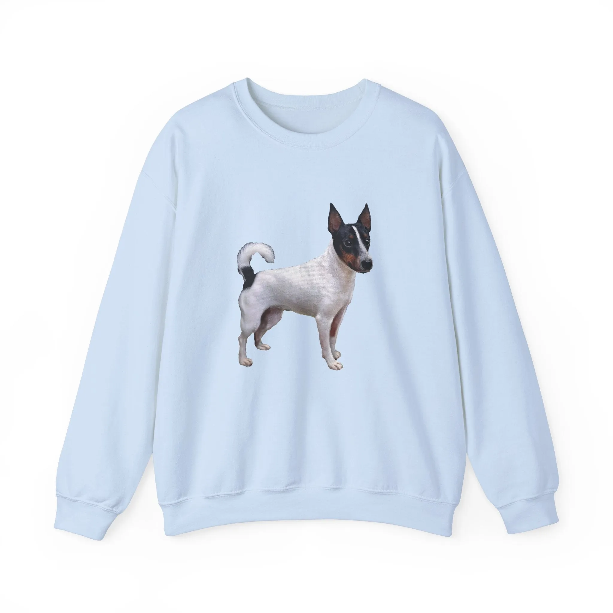 Japanese Terrier Unisex 50/50 Crewneck Sweatshirt