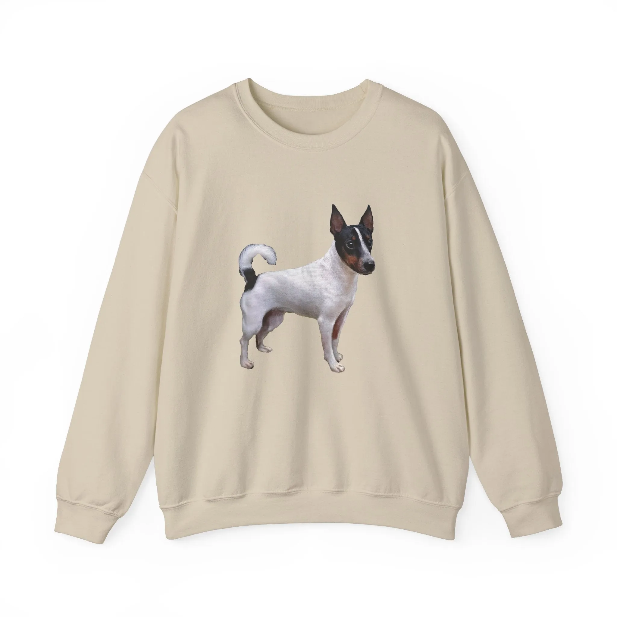 Japanese Terrier Unisex 50/50 Crewneck Sweatshirt